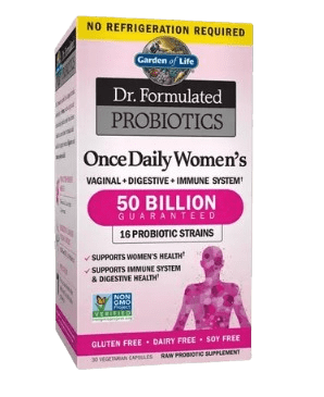 2. Dr. Formulated Probiotics for Women & Prebiotics