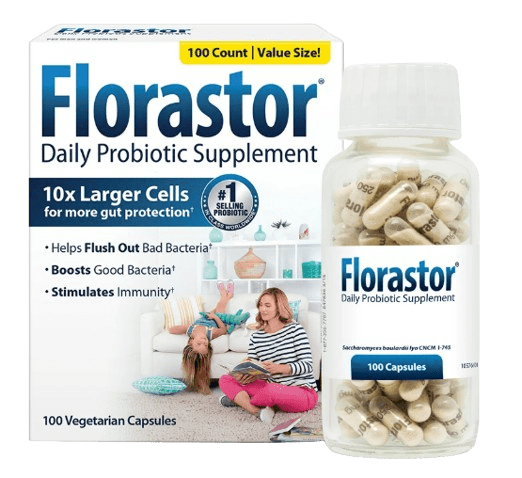 Florastor Probiotics for Digestive & Immune Health