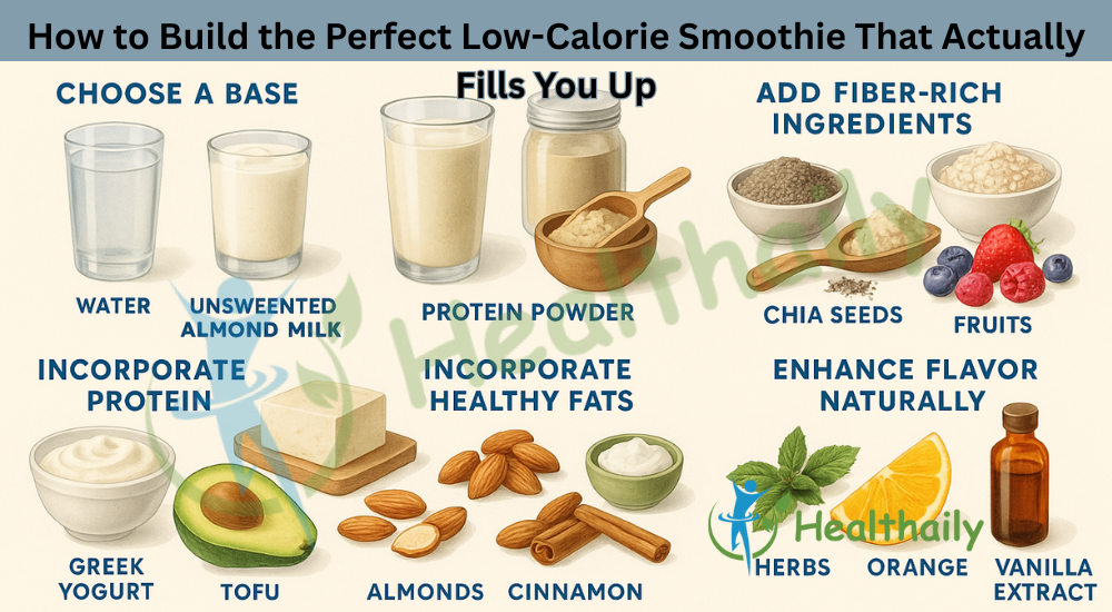 How to Build the Perfect Low-Calorie Smoothie That Actually Fills You Up