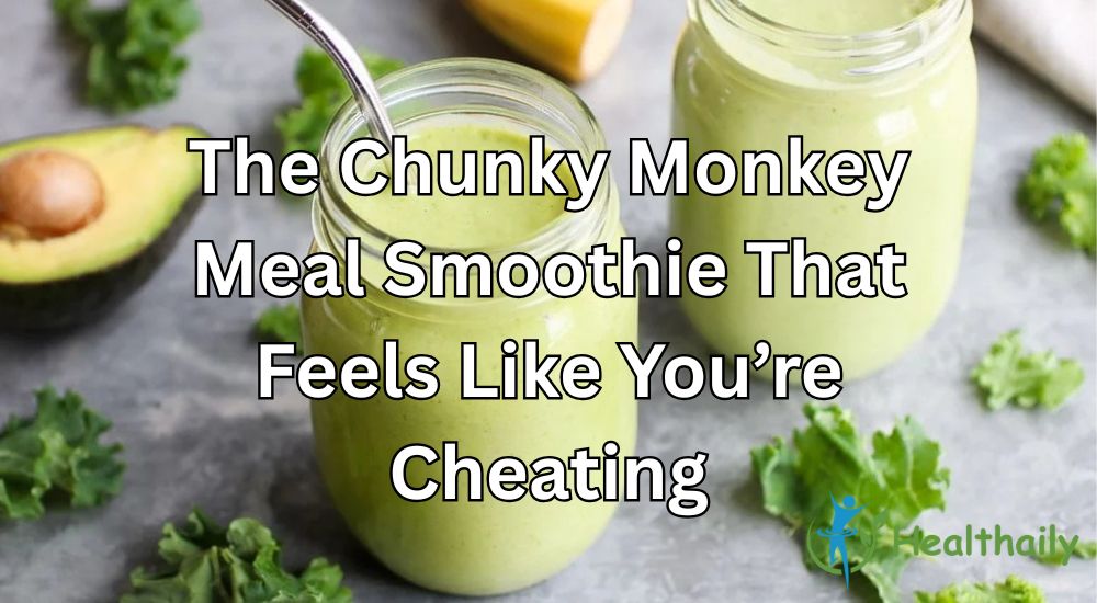 The Chunky Monkey Meal Smoothie That Feels Like You’re Cheating