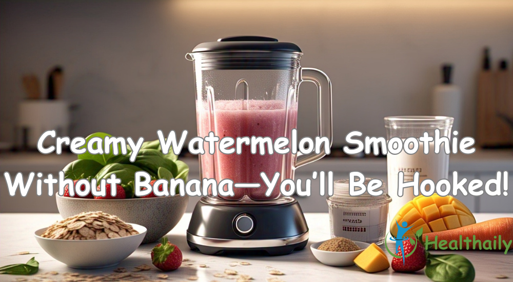 Creamy Watermelon Smoothie Without Banana—You’ll Be Hooked!