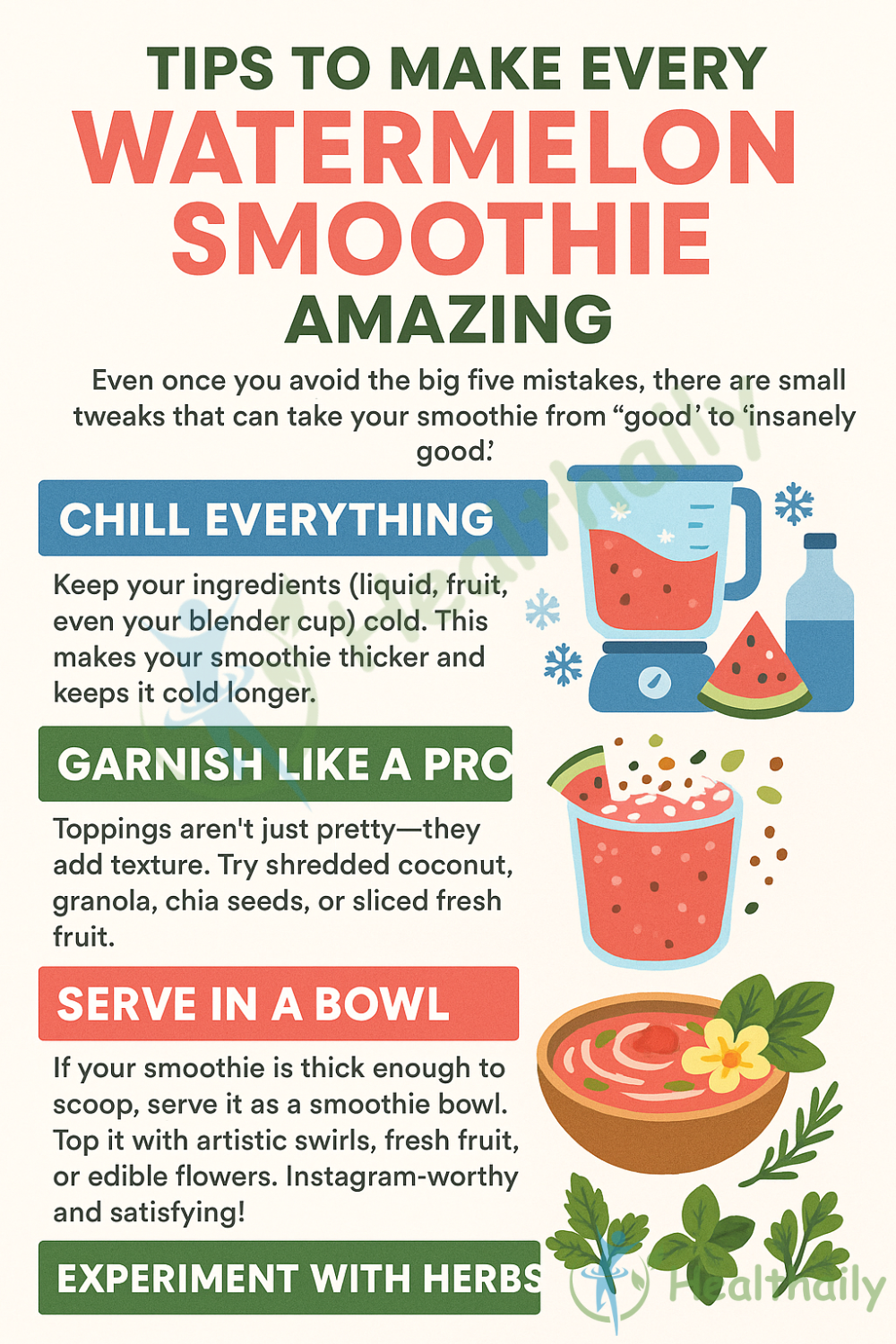 Don’t Make These 5 Watermelon Smoothie Mistakes