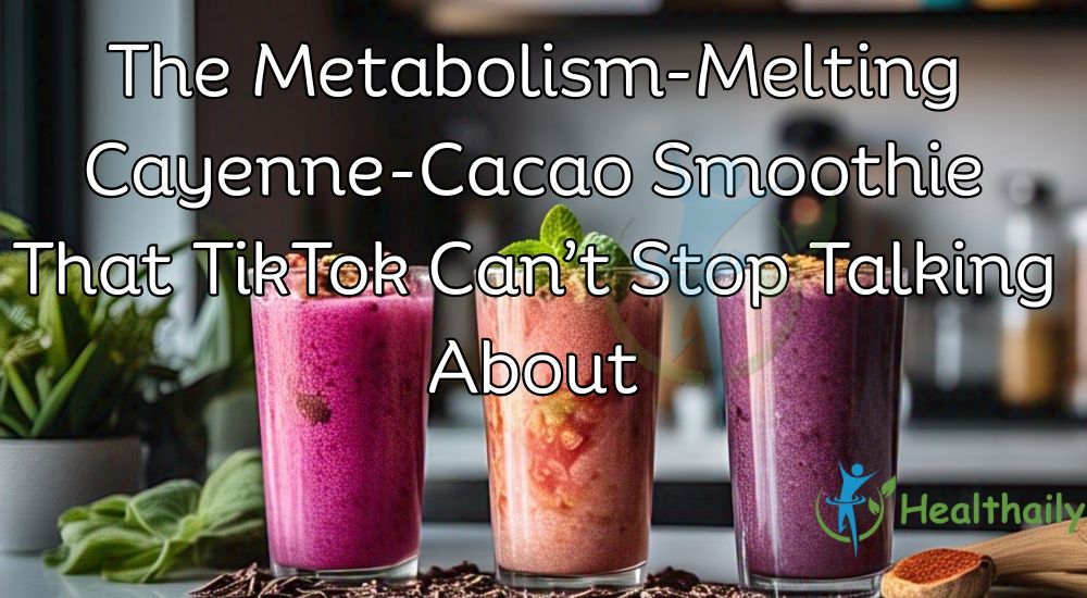 The Metabolism-Melting Cayenne-Cacao Smoothie That TikTok Can’t Stop Talking About