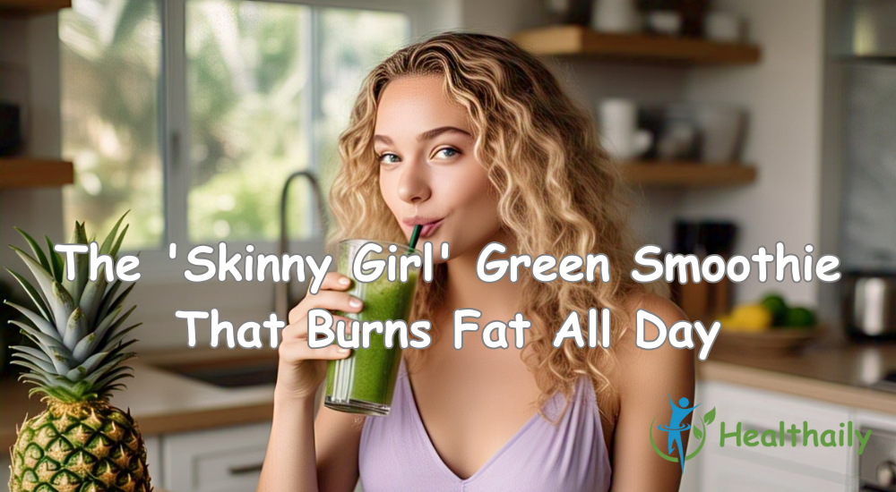 The 'Skinny Girl' Green Smoothie That Burns Fat All Day