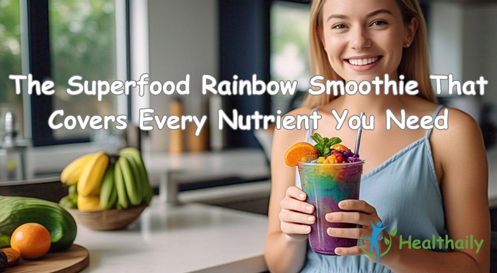 The Superfood Rainbow Smoothie That Covers Every Nutrient You Need