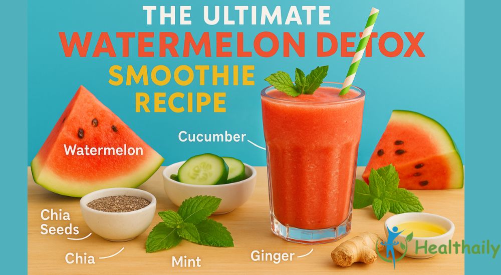 The Ultimate Watermelon Detox Smoothie Recipe