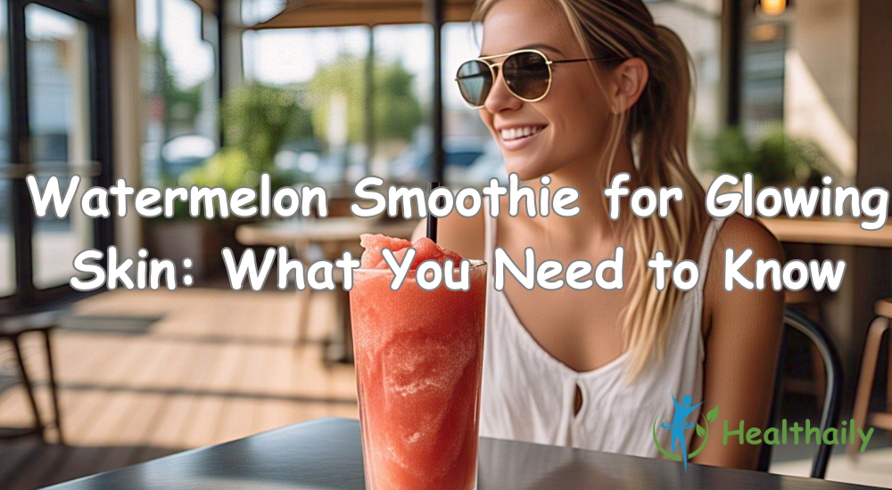 Watermelon Smoothie for Glowing Skin: What You Need to Know