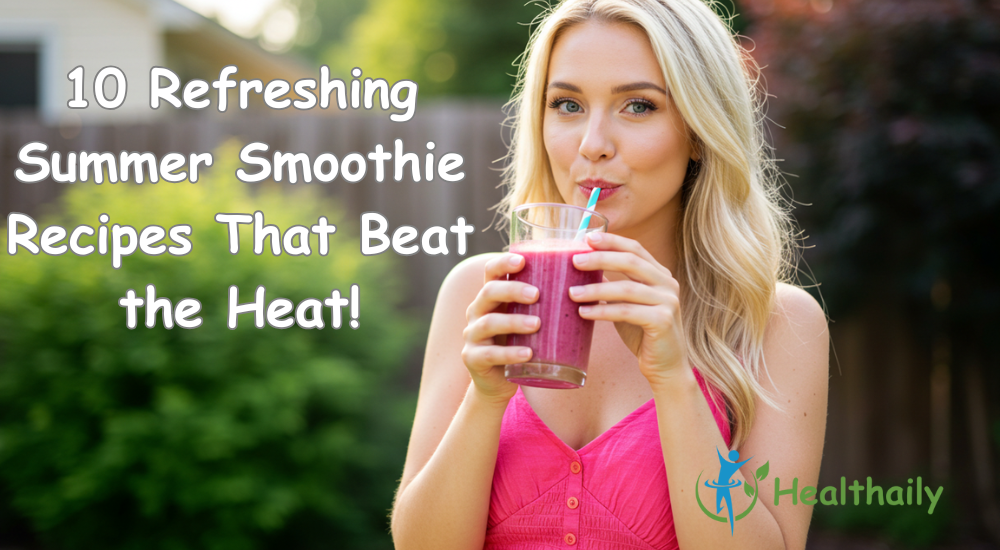 10 Refreshing Summer Smoothie Recipes That Beat the Heat!