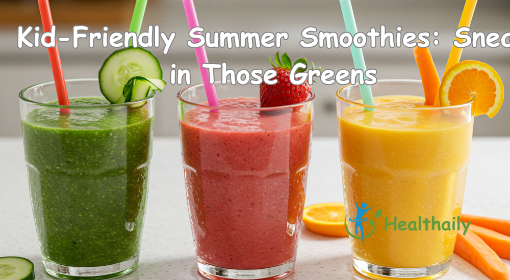 Kid-Friendly Summer Smoothies: Sneak in Those Greens