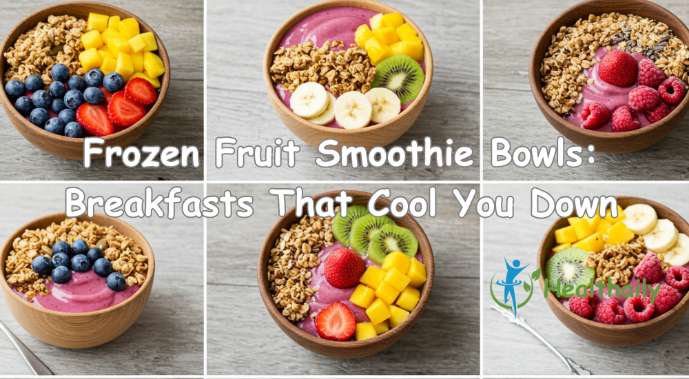 Frozen Fruit Smoothie Bowls: Breakfasts That Cool You Down