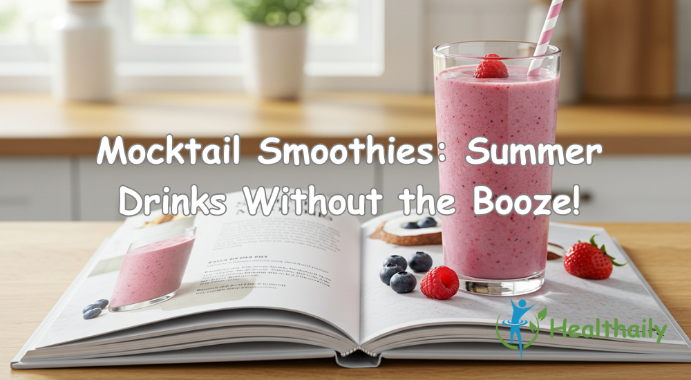 Mocktail Smoothies: Summer Drinks Without the Booze!