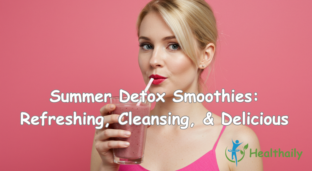 Summer Detox Smoothies: Refreshing, Cleansing, & Delicious
