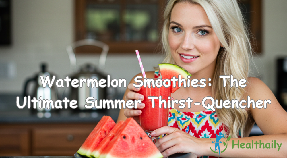 Watermelon Smoothies: The Ultimate Summer Thirst-Quencher