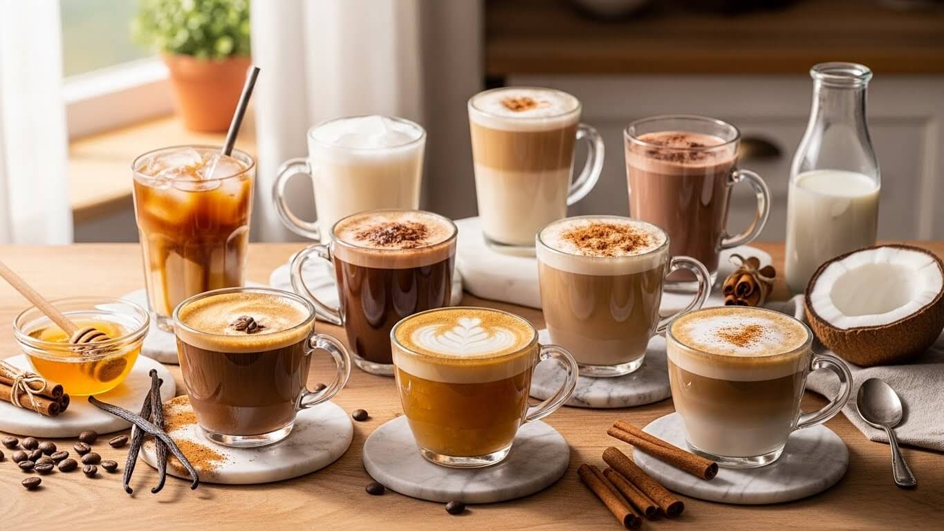 easy homemade coffee drinks taste better than Starbucks