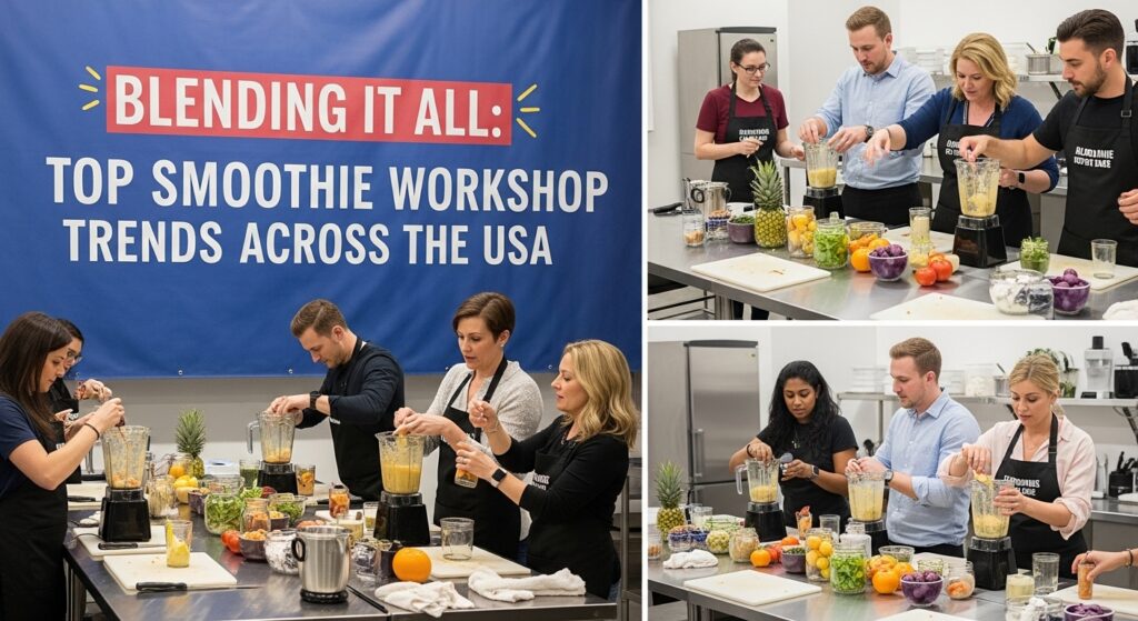 “Blending It All Top Smoothie Workshop Trends Across the USA”