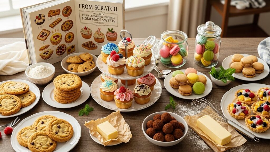 From Scratch The Art of Crafting Irresistible Homemade Sweets