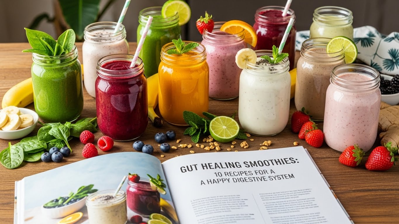 “Gut Healing Smoothies: 10 Recipes for a Happy Digestive System”