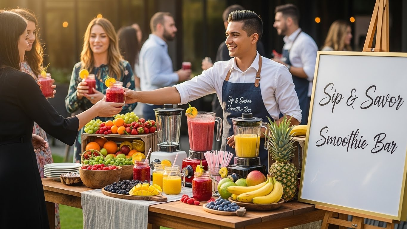 Sip and Savor: How Smoothie Catering Transforms Your Event