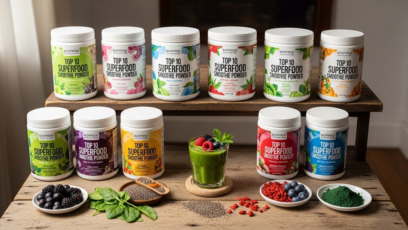 Top 10 Superfood Smoothie Powders to Elevate Your Morning Routine