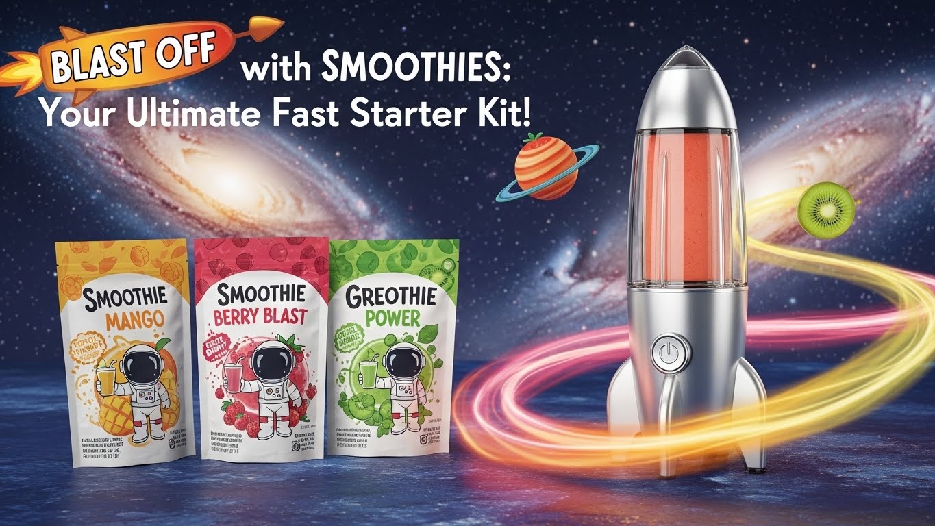 Blast Off with Smoothies: Your Ultimate Fast Starter Kit!