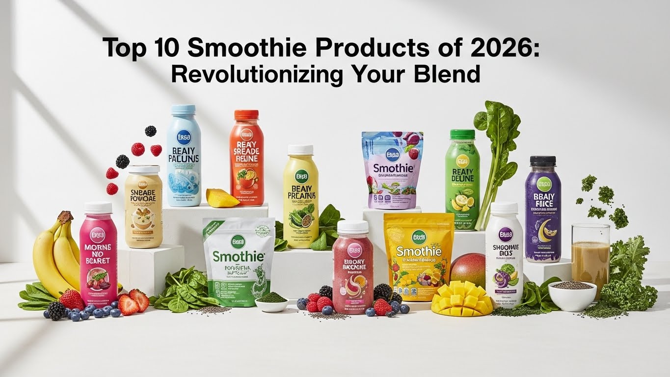 Top 10 Smoothie Products of 2026: Revolutionizing Your Blend
